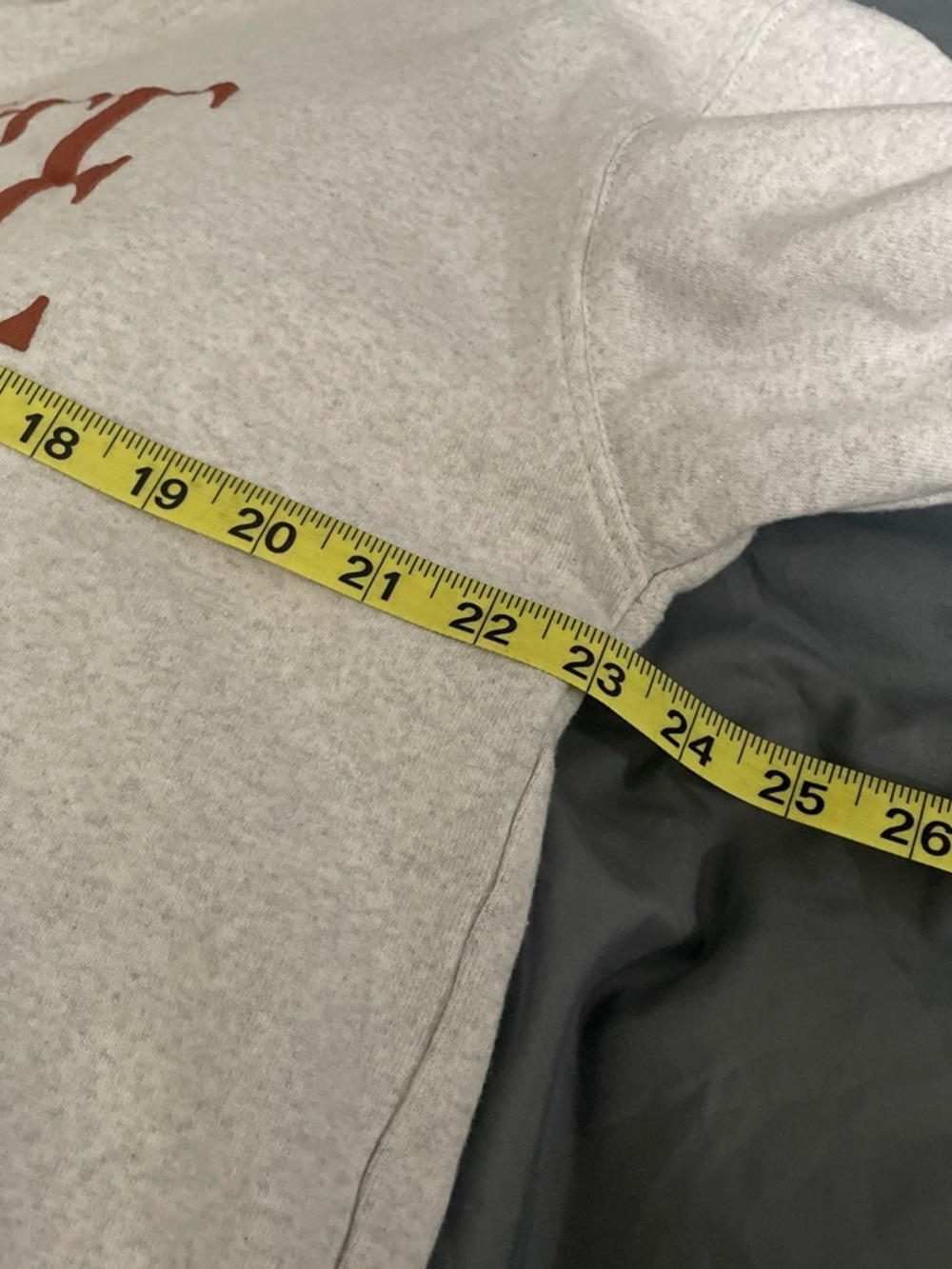 Simply Southern Gray Crewneck Sweatshirt with Pink Bear Tailgate Graphic - Picture 6 of 6